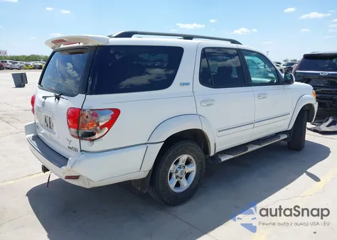 2006 Toyota Sequoia Sr5 V8 z USA, uszkodzony, nr VIN 5TDZT34AX6S273097